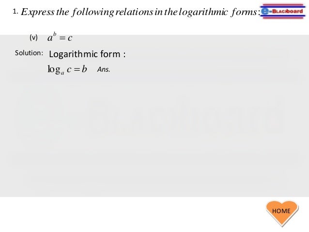 Logarithm