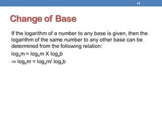 Introduction to Logarithm | PDF
