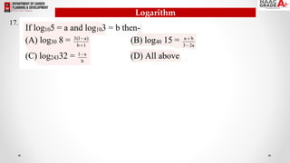 Logarithm
17.
 