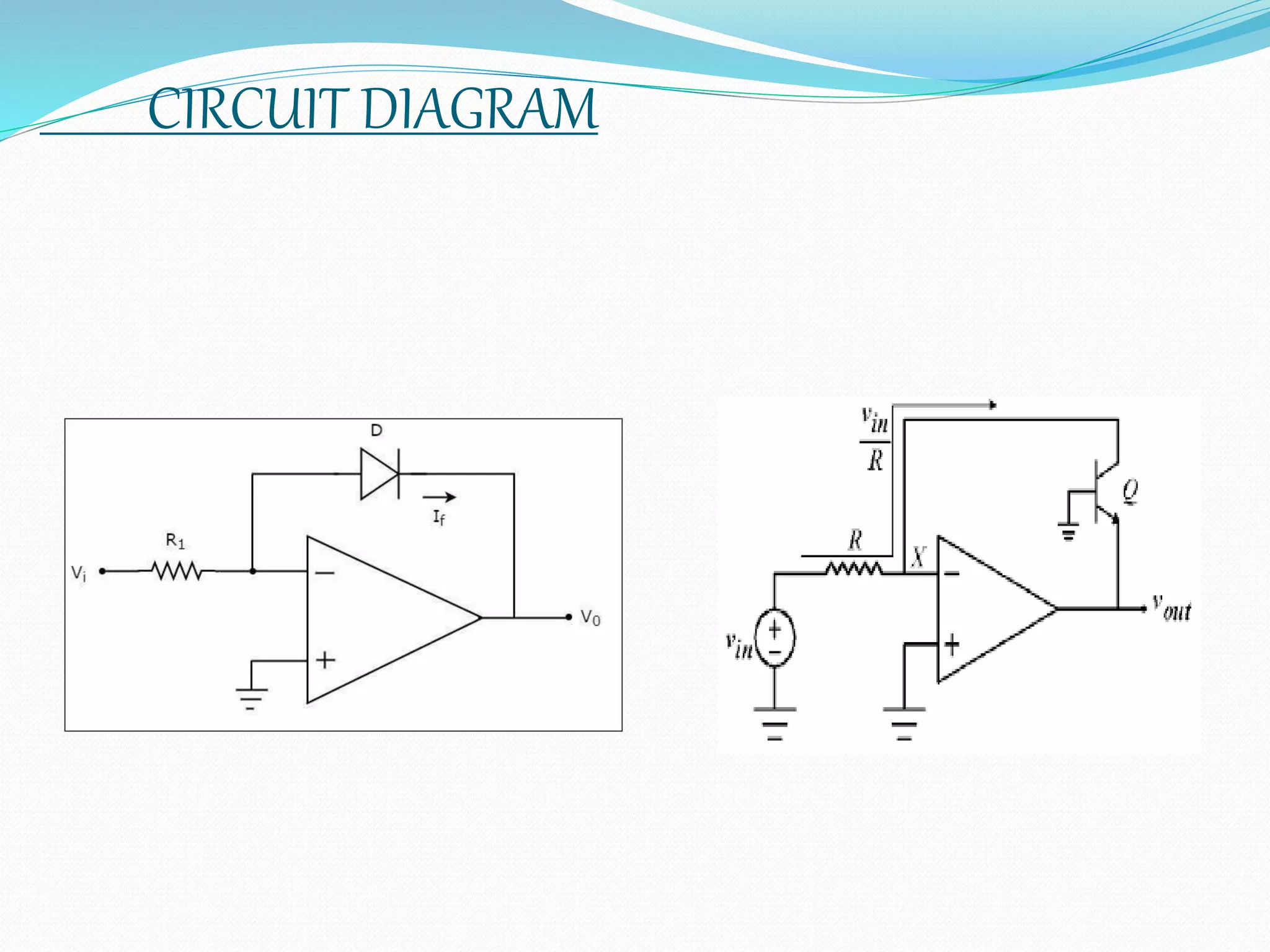 CIRCUIT DIAGRAM
 