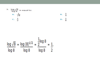 Logarithms | PPTX