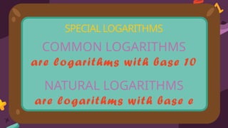 Grade 11: General Mathematics_LOGARITHMS | PPTX