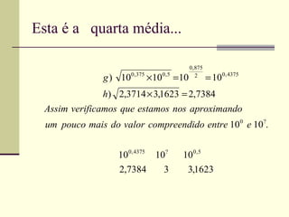 Esta é a  quarta média... 