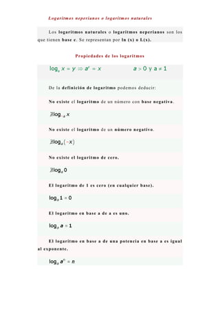 Logaritmos Explicacion Y Ejercicios Resueltos PDF logaritmos-explicacion-y-ejercicios-resueltos-pdf