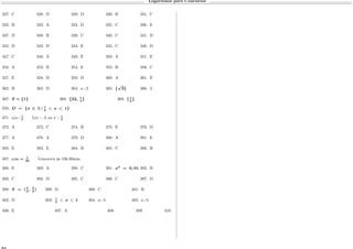 Logaritmos para Concursos
327. C 328. D 329. D 330. B 331. C
332. B 333. A 334. D 335. C 336. E
337. D 338. B 339. C 340. C 341. D
342. D 343. D 344. E 345. C 346. D
347. C 348. A 349. E 350. A 351. E
352. A 353. B 354. E 355. B 356. C
357. E 358. D 359. D 360. A 361. E
362. B 363. D 364. x=2 365. {
√
3} 366. 3
367. 𝑆 = {1} 368. {32, 1
4
} 369. {1
2
}
370. 𝐷 = {𝑥 ∈ R | 1
2
𝑥 < 1}
371. a)x=1
7
b)x < -2 ou x > 1
7
372. A 373. C 374. B 375. E 376. D
377. A 378. A 379. D 380. A 381. E
382. E 383. E 384. B 385. C 386. B
387. a)𝛼 = 1
20
b)morreu às 19h 30min.
388. E 389. A 390. C 391. 𝑥3
= 0, 01 392. B
393. C 394. D 395. C 396. C 397. D
398. 𝑆 = (3
2
, 2
3
) 399. D 400. C 401. B
402. D 403. 1
5
𝑥 1 404. n=5 405. a+b
406. E 407. A 408. 409. 410.
 