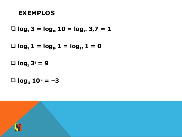 2^log2 7+3 Logarítmos 2^log2 7+3 Logarítmos