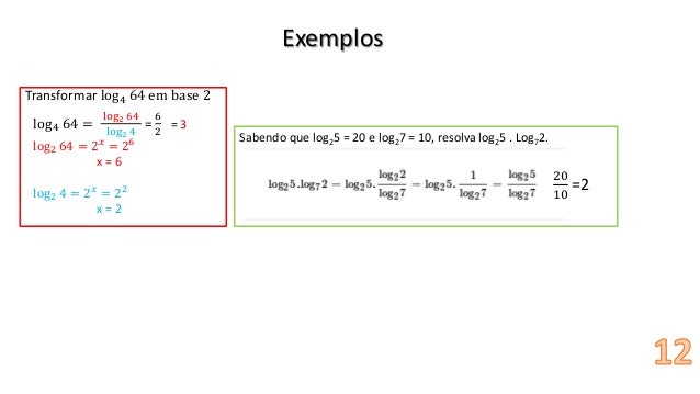 Aula de Logaritmos