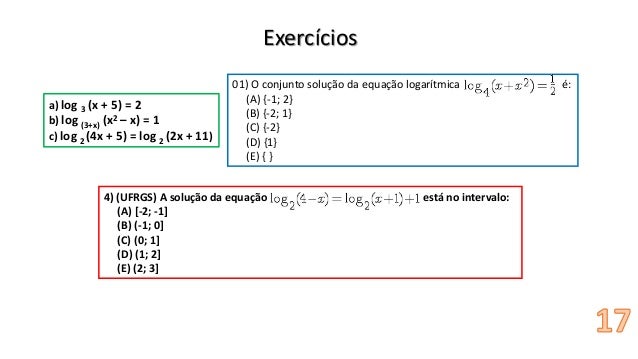 125 0 log2 Logaritmos Aula de 125 0 log2 Logaritmos Aula de