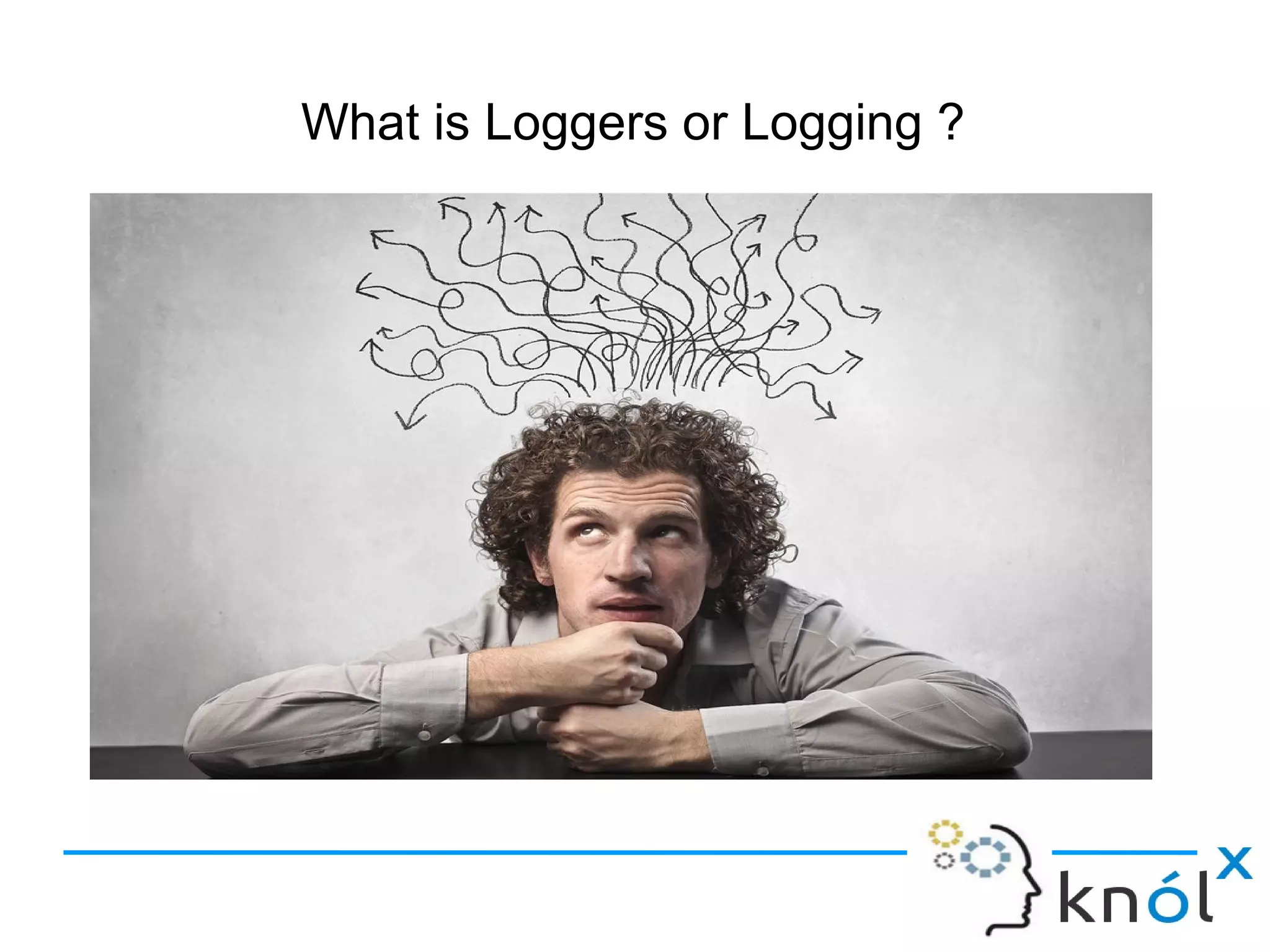 What is Loggers or Logging ?
 