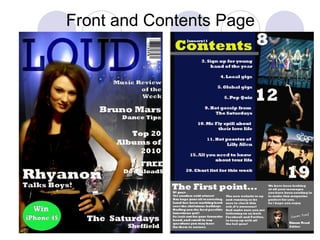 Front and Contents Page 