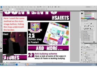 Here I used the same
method as the main
image before, hiding
the map underneath
the border.

 