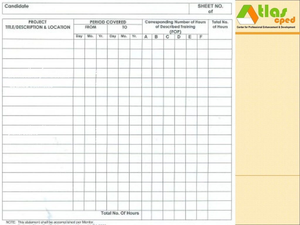 Logbook application