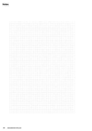 Notes
104 www.ackermann-clino.com
 