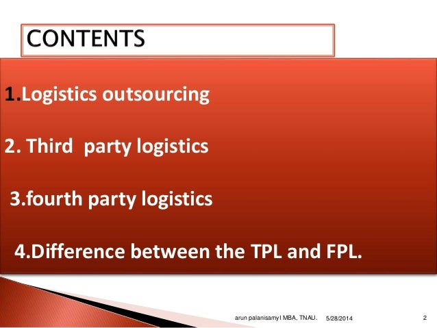 flow 4 logistics party 4 3patry logistics and