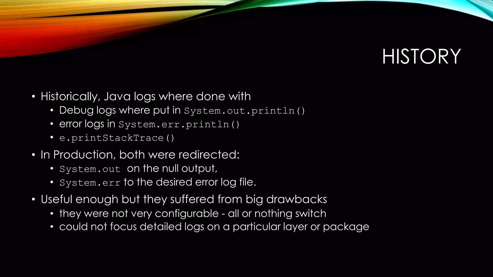 Java Logging | PPT