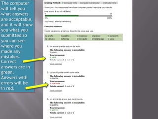 Understanding the Books.Quia Homework 2012