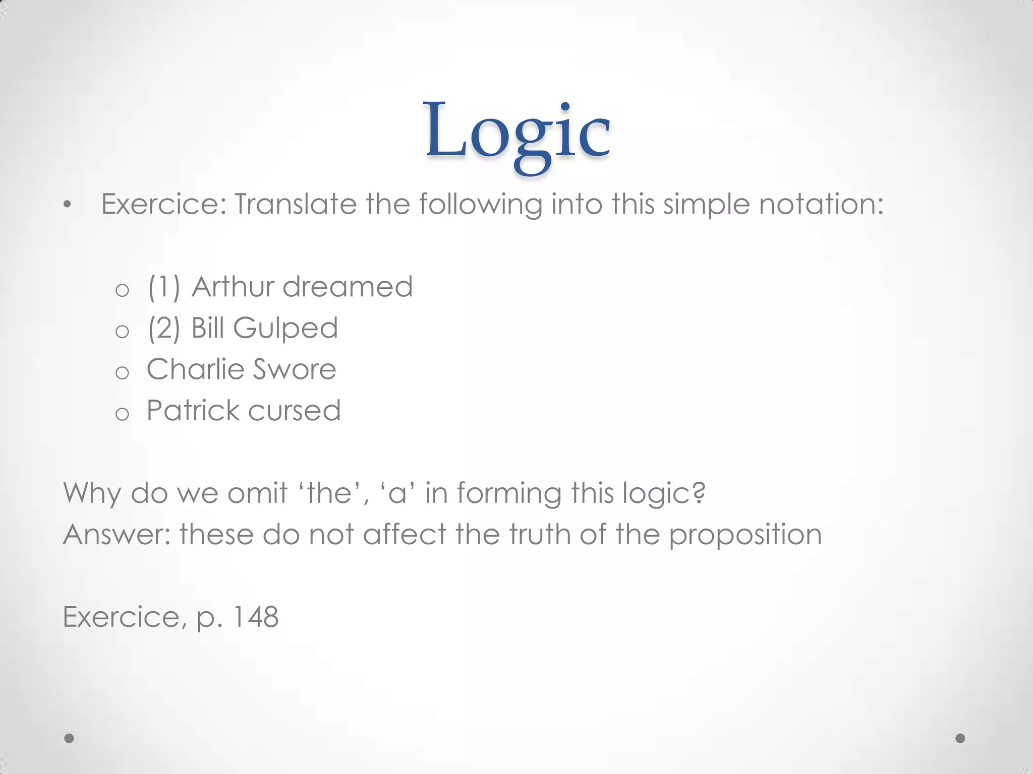 LogicRational action: eating the cheeseHOWEVER,If the word cheese is replaced by chalk, would the calculations lead to the conclusion that I should eat a piece of chalk?Yes, the calculations would lead to the same conclusion, because logic provides rules for calculations regardless whether we think it is irrational to eat a piece of chalk.