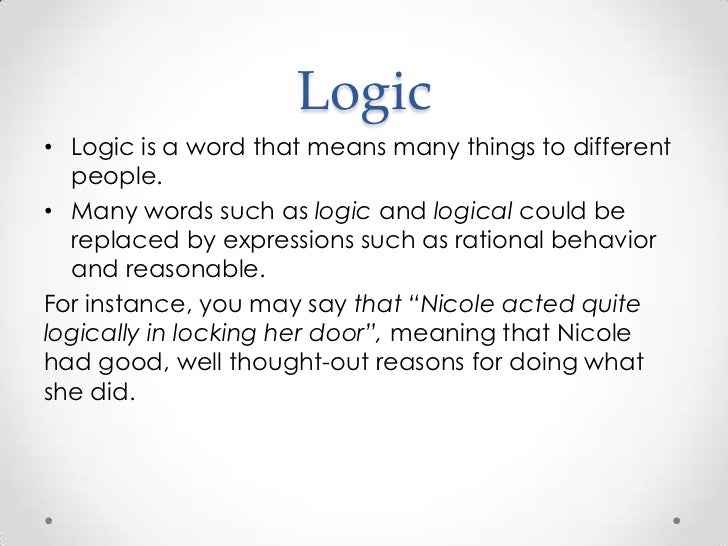 Logic 1