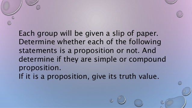Logic Lesson Truth Table Negation Conjunction Dis