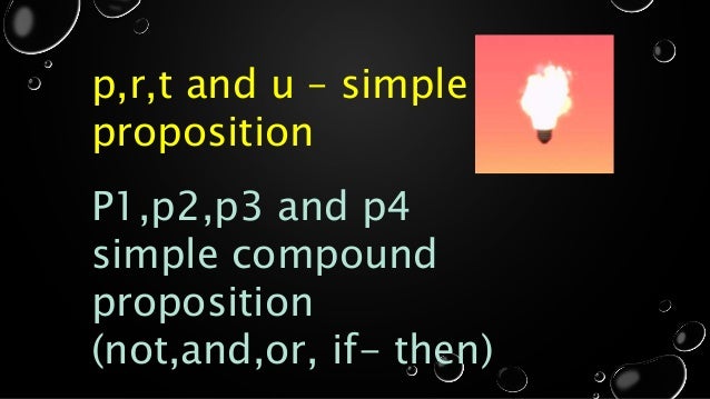 Logic Lesson Truth Table Negation Conjunction Dis