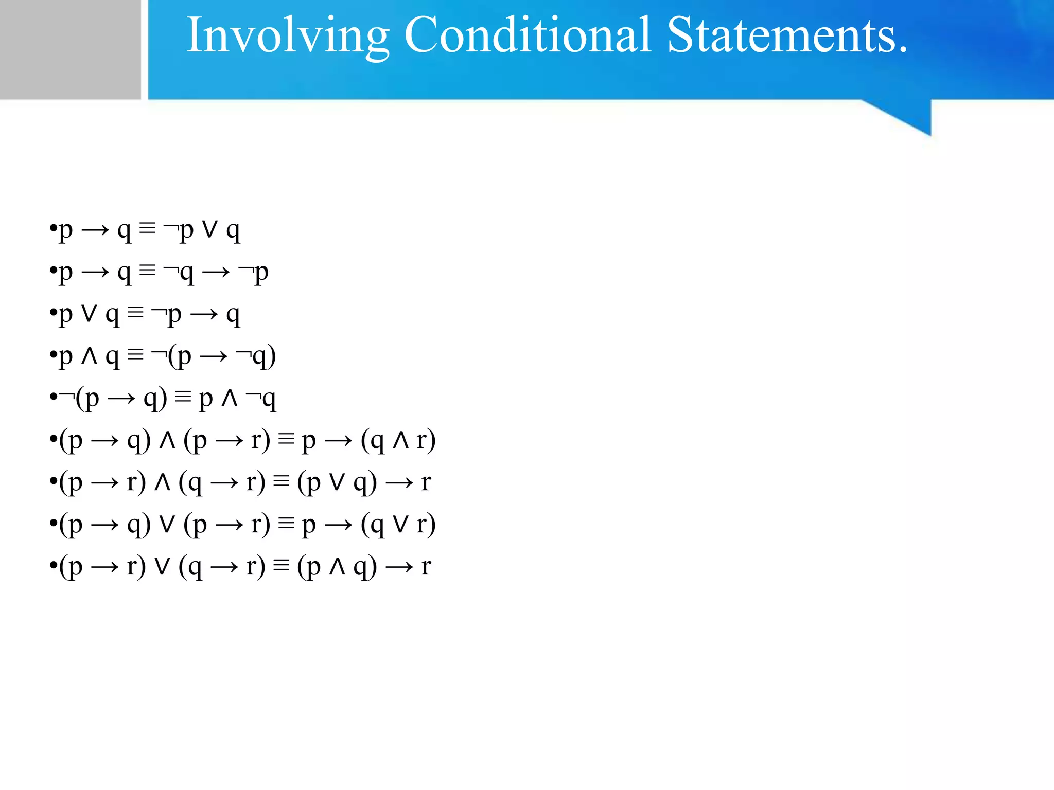 Discrete mathematics precedence of logical operators ppt