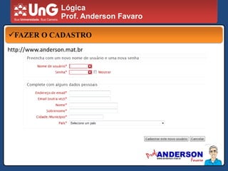 LógicaProf. Anderson FavaroFluxograma - Visio