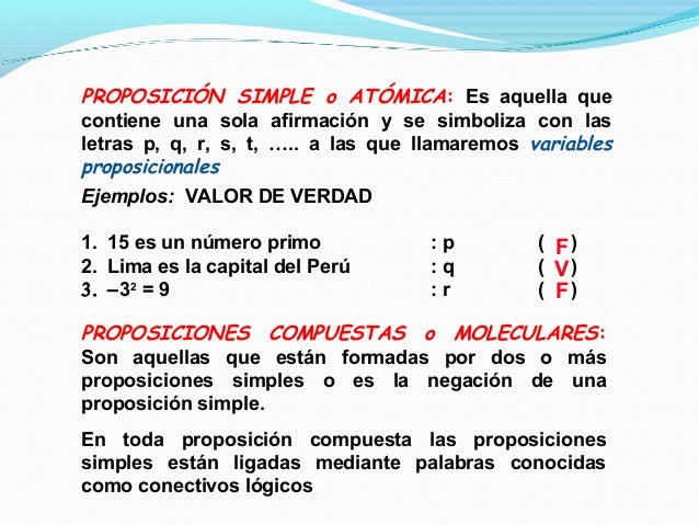 Proposicion Que Sintetiza O Consolida Lo Expuesto
