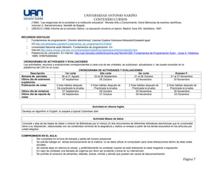 3.1. misión: programación máxima | un juego iot... Logica computacional t | PDF