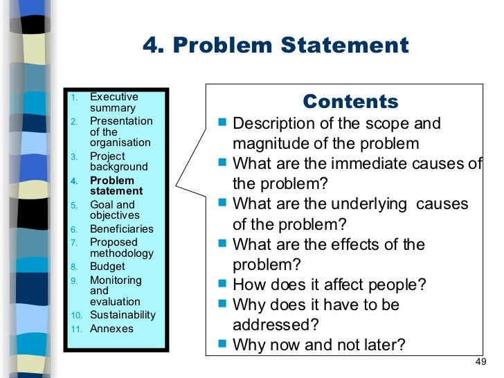 Sample Logical Framework Of Project Proposal