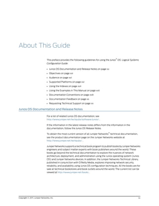 Logical systems-configuration-guide | PDF