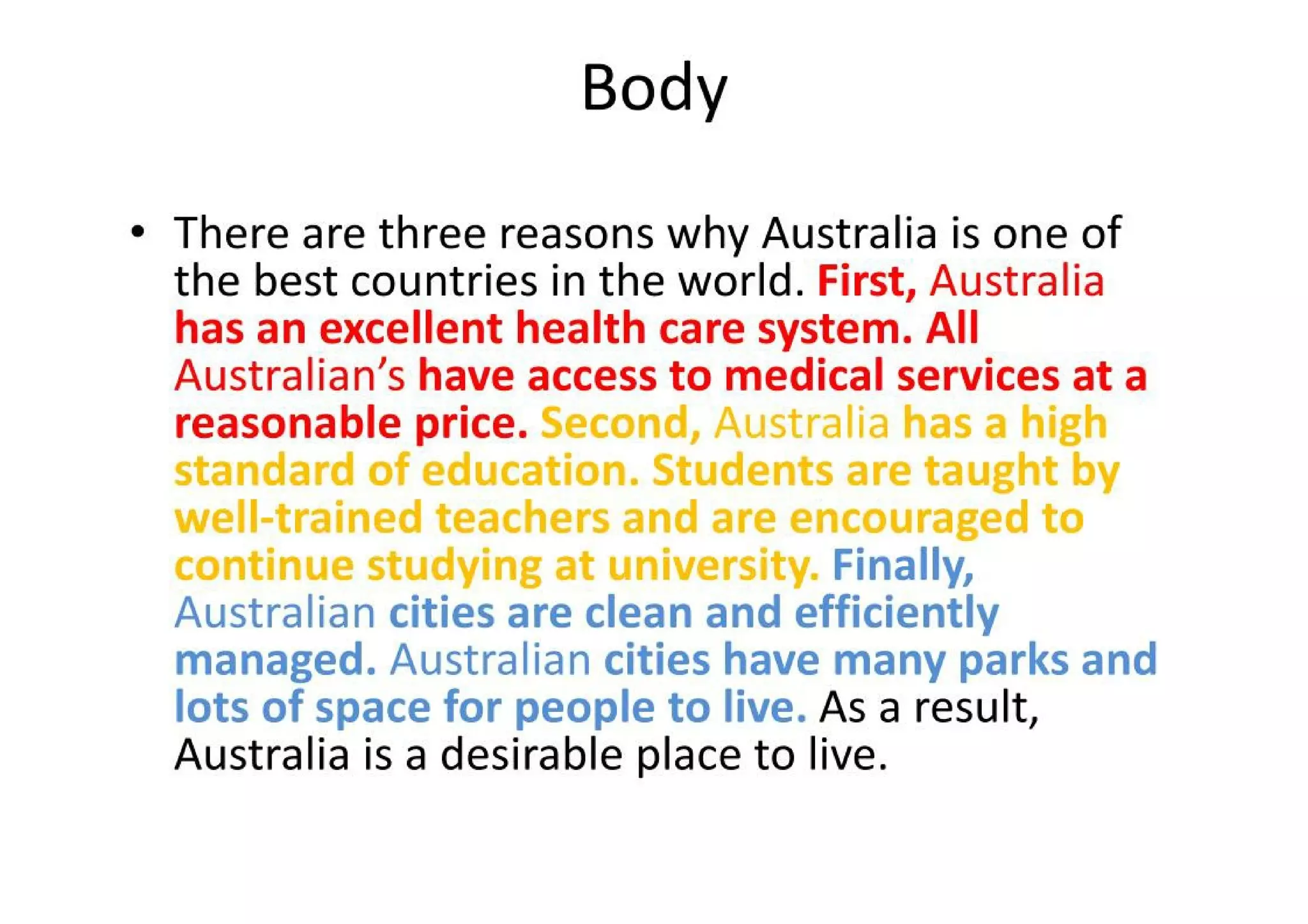 Logical Academic Writing