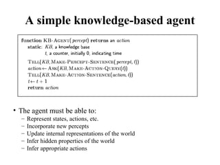 Logical Agents Logical Agents Logical Agents Logical Agents Logical ...