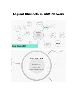 Logical Channels in GSM Network
 