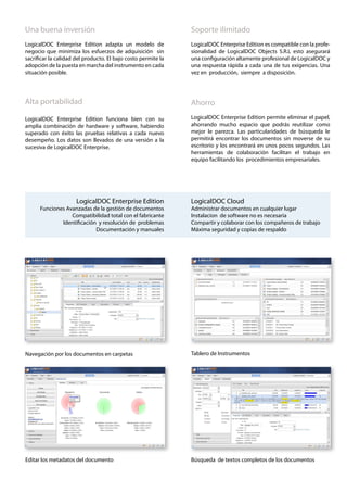 LogicalDOC Folleto | PDF