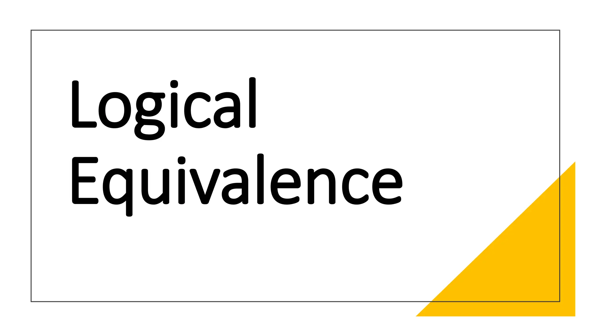 Understanding Logical Equivalence in Discrete Mathematics with Examples ...
