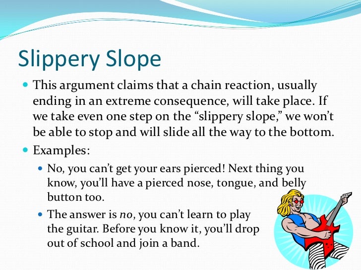 Descriptive Essay Slippery Slope