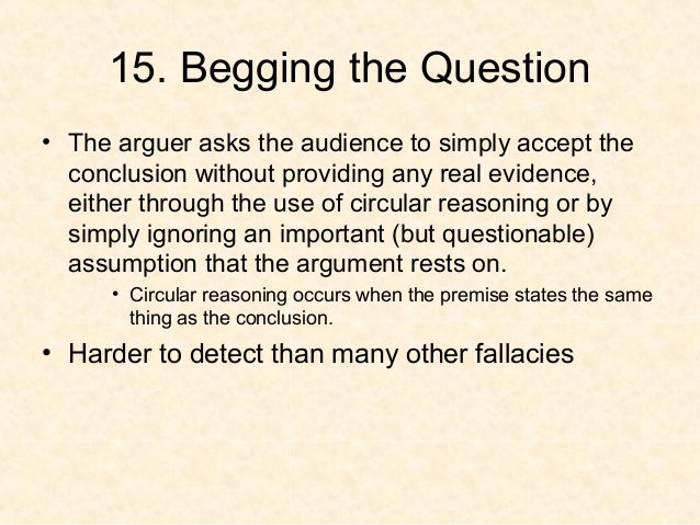 Logical fallacies powerpoint