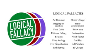 Logical fallacy | PPT