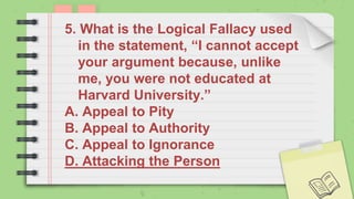 Logical Fallacy and its Types (Part I) PPT CANGREJO.pptx