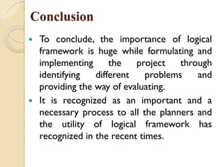 Logical framework | PDF | Technology & Computing