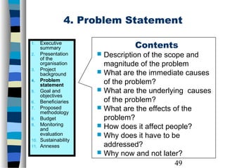 Logical framework and project proposal | PPT