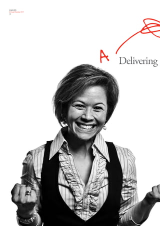 Logicalis
Annual Review 2011
08




                     Delivering
 