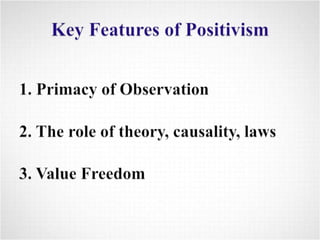 Logical Positivism in Social Sciences | PPTX