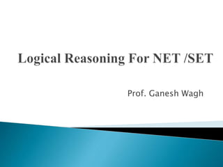 Prof. Ganesh Wagh
 