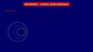 Comprehensive Guide to Logical Venn Diagrams in Reasoning Tests | PPTX