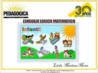 Lenguaje Lógico matemático Infantil