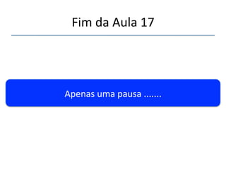 17.'Busca'em'Grafos' 
''' 
'' 
Grafos'Direcionados' 
A' 
D' 
E' G' H' 
B' C' 
F' 
Qual'a'ordem'topológica??' 
BAEDGCFH' 
 