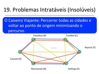 19.5'Armazenamento'Externo' 
''' 
'' 
Início' 
Velocidade'é' 
importante?' 
Velocidade'é' 
críca' 
Dispõense'de' 
espaço'extra'para' 
armazenamento?' 
Pesquisa' 
Sequencial' 
BnTrees' 
Hashing' 
Externo' 
Arquivos' 
Indexados' 
SIM' 
SIM' 
NÃO' 
NÃO' 
NÃO' 
SIM' 
 