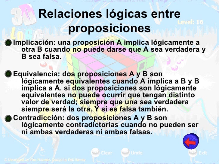 Como Se Ubican Las Relaciones Logicas Entre Ideas