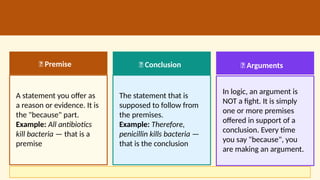 Comprehensive Guide to Logic and Critical Thinking in Arts & Humanities ...